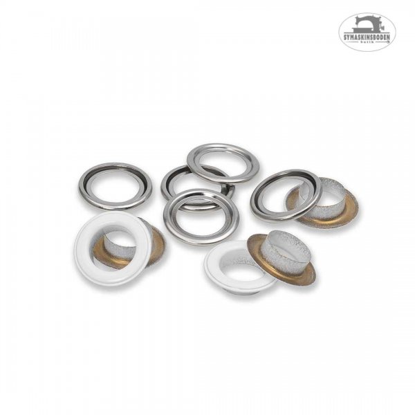 Vita öljetter med 11mm diameter som passar vario creative tool