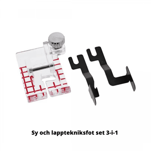 Quilt och lapptekniksfot janome grupp 1