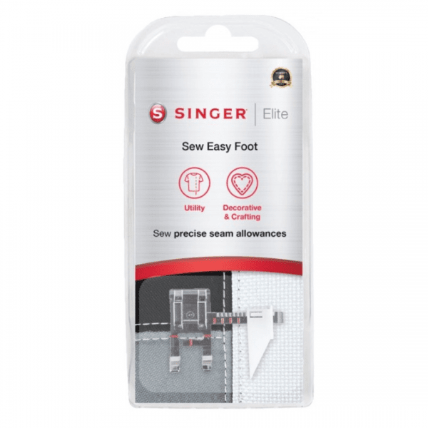 Pressarfot med en linjal som är justerbar för Singer symaskiner