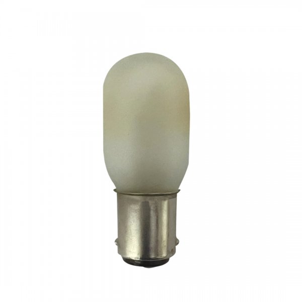 Symaskinslampa bajonett 15W frost Ba15d 22x55