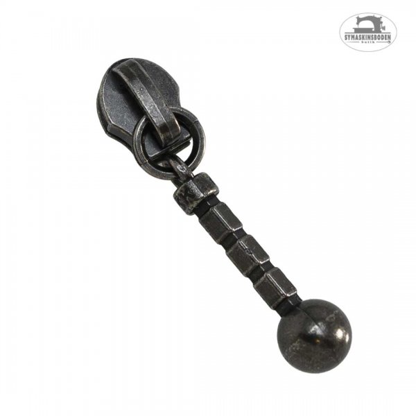 ykk-klapp-rak-med-kula-4mm-gunblack